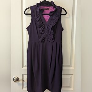 Marc New York Purple Sleeveless Dress - Size 10